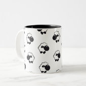 Lolailo 10 Biene Zweifarbige Tasse (Vorderseite Links)