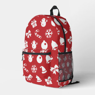 Lolailo 12 Frohe Weihnachten/Feliz Navidad Bedruckter Rucksack