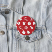 Lolailo 12 Frohe Weihnachten/Feliz Navidad Button (Beispiel)