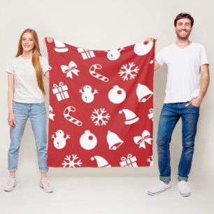 Lolailo 12 Frohe Weihnachten/Feliz Navidad Fleecedecke