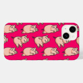 Lolailo 19 Oink Oink Case-Mate iPhone Hülle (Rückseite (Horizontal))