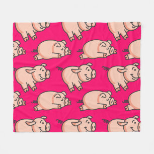 Lolailo 19 Oink Oink Fleecedecke