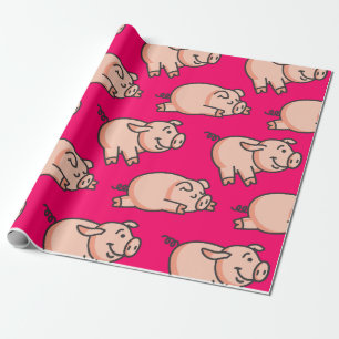 Lolailo 19 Oink Oink Geschenkpapier