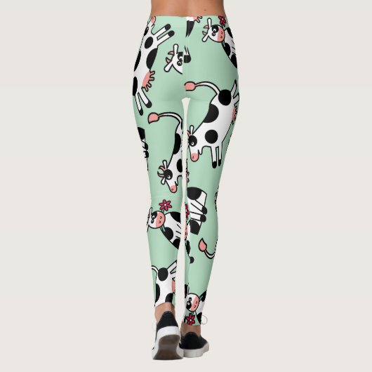 Lolailo 22 Blume Power Kuh Leggings (Rückseite)
