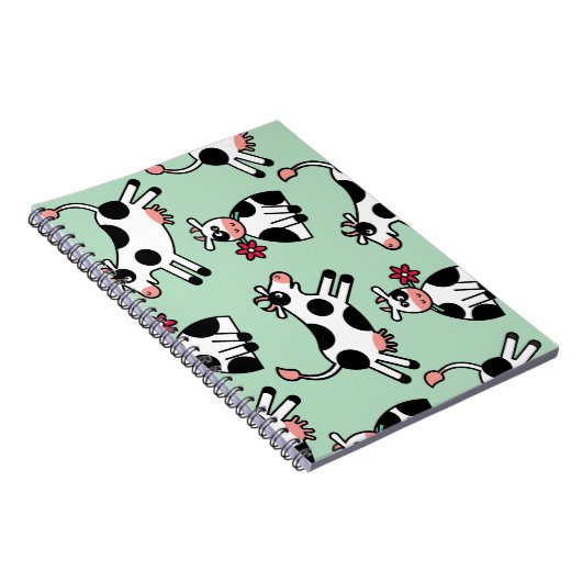 Lolailo 22 Blume Power Kuh Notizblock (Rechte Seite)