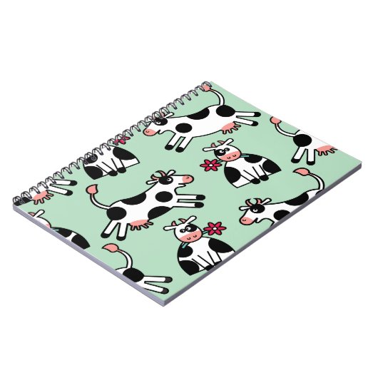 Lolailo 22 Blume Power Kuh Notizblock (Linke Seite)