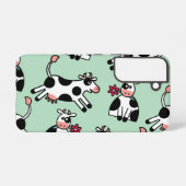 Lolailo 22 Blume Power Kuh Samsung Galaxy Hülle (Rückseite (Horizontal))