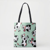 Lolailo 22 Blume Power Kuh Tasche (Vorderseite)