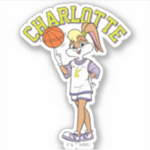 Lola's Basketball-Spin Aufkleber (Vorderseite)