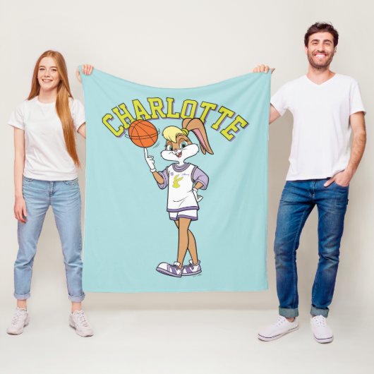 Lola's Basketball-Spin Fleecedecke (Beispiel)