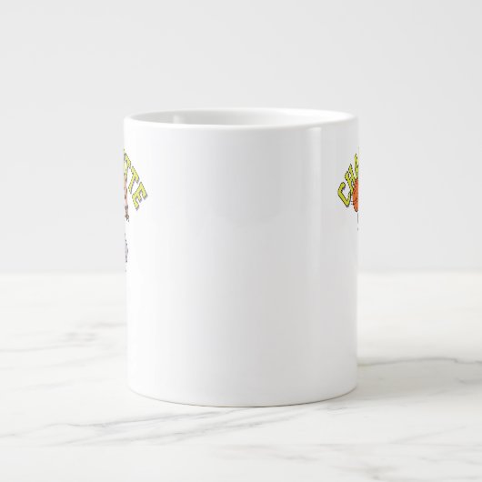 Lola's Basketball-Spin Jumbo-Tasse (Vorderseite)