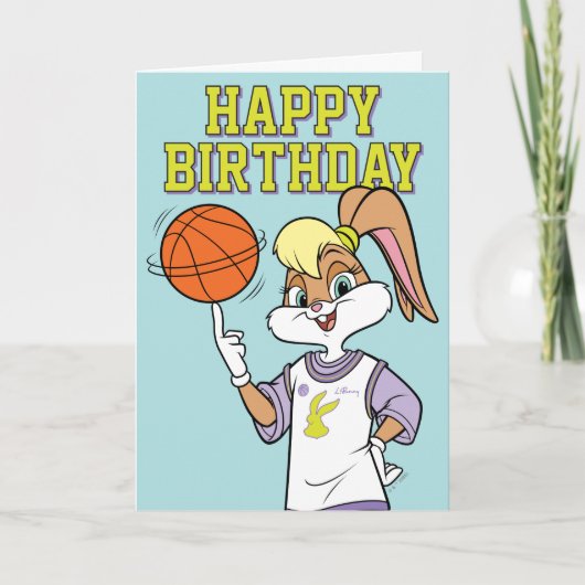 Lola's Basketball-Spin Karte (Vorderseite)