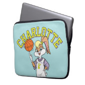 Lola's Basketball-Spin Laptopschutzhülle (Vorderseite Links)