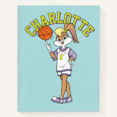 Lola's Basketball-Spin Notizblock (Vorderseite)