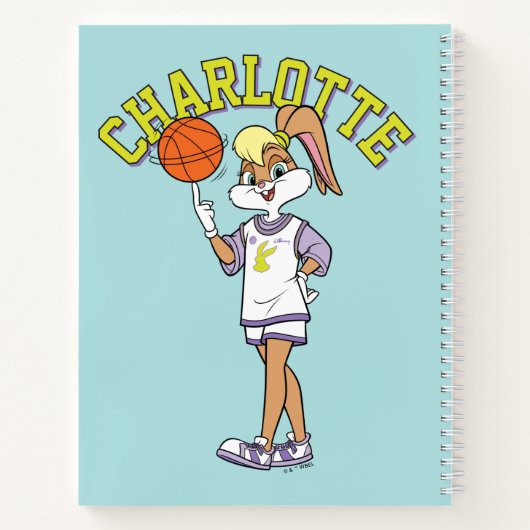 Lola's Basketball-Spin Notizblock (Rückseite)