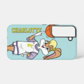 Lola's Basketball-Spin Samsung Galaxy Hülle (Rückseite (Horizontal))