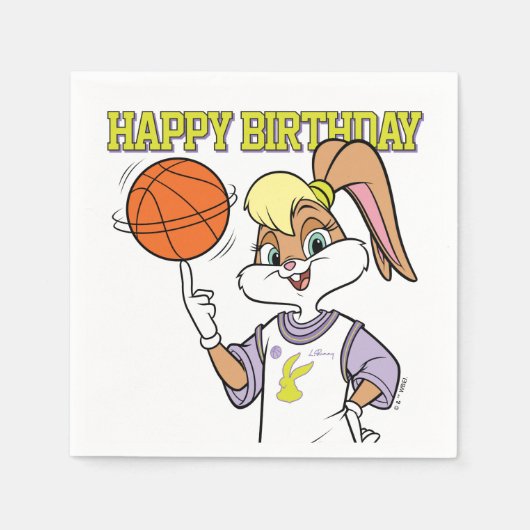 Lola's Basketball-Spin Serviette (Vorderseite)