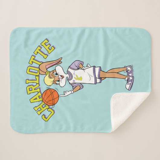 Lola's Basketball-Spin Sherpadecke (Vorderseite (Horizontal))
