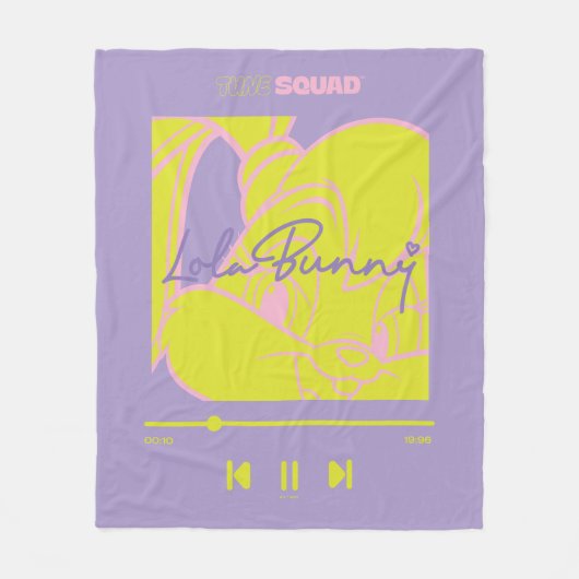 Lola's Music Player Fleecedecke (Vorderseite)