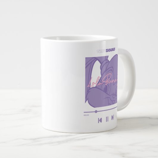 Lola's Music Player Jumbo-Tasse (Vorderseite Rechts)