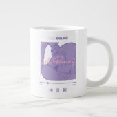 Lola's Music Player Jumbo-Tasse (Rechts)