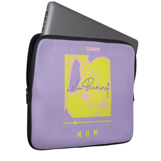 Lola's Music Player Laptopschutzhülle (Vorne Rechts)