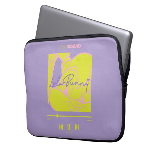 Lola's Music Player Laptopschutzhülle (Vorderseite Links)