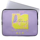 Lola's Music Player Laptopschutzhülle (Vorderseite)