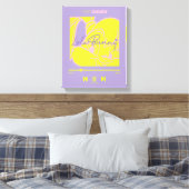 Lola's Music Player Leinwanddruck (Insitu (Schlafzimmer))