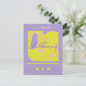 Lola's Music Player Postkarte (Stehend Vorderseite)