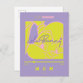 Lola's Music Player Postkarte (Vorne/Hinten)