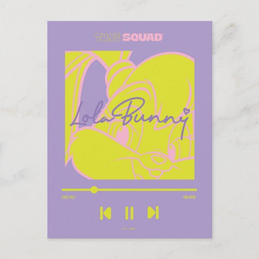 Lola's Music Player Postkarte (Vorderseite)