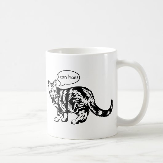 lolcat - ich kann habe? kaffeetasse (Rechts)