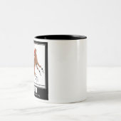 LOLCat: Mathe Zweifarbige Tasse (Mittel)