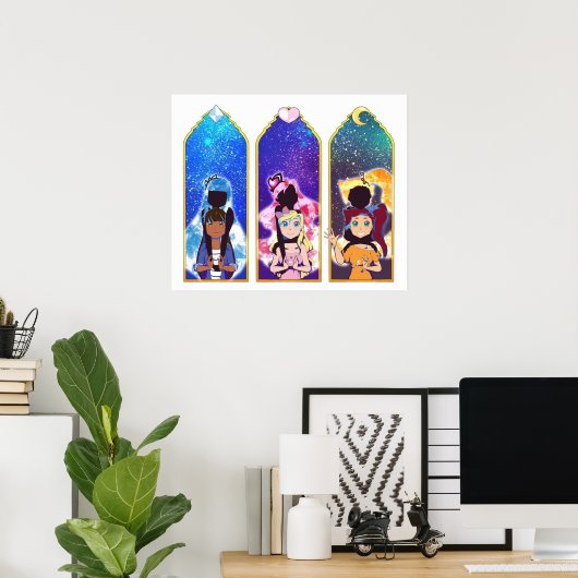 Lolirock Portrait Windows Poster (Heimbüro)