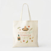 LOLITA Fiesta Siesta Tequila Repeat Bachelorette Tragetasche (Vorne)