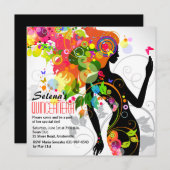 Lolita Quinceanera Einladung (Vorne/Hinten)