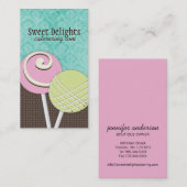 Lolli backt Visitenkarten zusammen Visitenkarte (Vorne/Hinten)