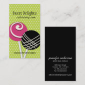 Lolli backt Visitenkarten zusammen Visitenkarte (Vorne/Hinten)