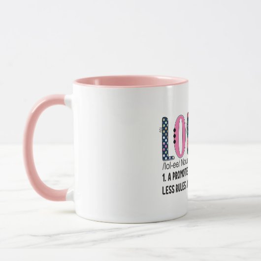 Lolli Definition Tasse (Links)