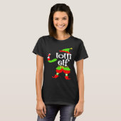 Lolli Elf Wine Christmas T-Shirt (Vorne ganz)