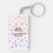 Lolli Frühling Notfall Schlüsselanhänger Kinder  (Rückseite)