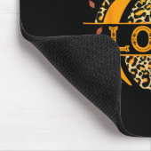 Lolli Leopard Floral Pumpkin Herbst Thanksgiv Mousepad (Ecke)