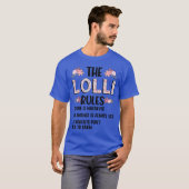 Lolli Oma regiert Lolli Oma Geschenk T-Shirt (Vorne ganz)