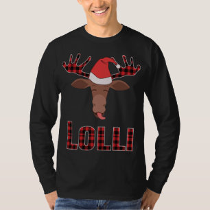 Lolli Pop Christmas Matching Family Group Elche Re T-Shirt