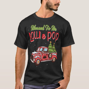 Lolli & Pop Weihnachten Pajama Großeltern Grandmot T-Shirt