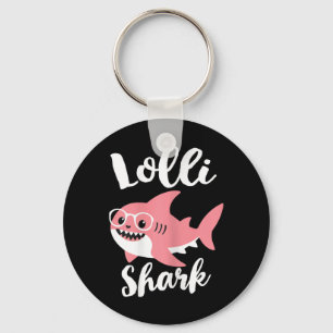 Lolli Shark Mother's Day Oma Funny Schlüsselanhänger