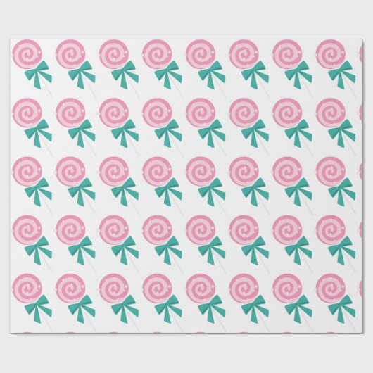 Lollipe Geschenkpapier (Flach)