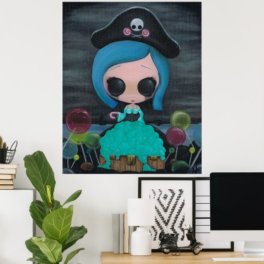 Lollipirat Poster (Heimbüro)