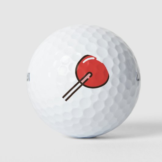 Lollipop-1 Golfball (Vorderseite)